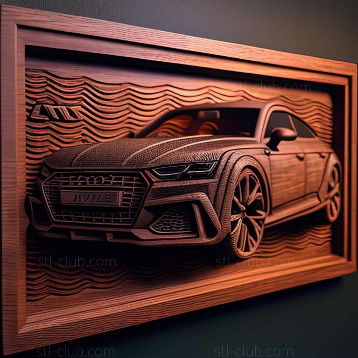 3D model Audi RS7 (STL)